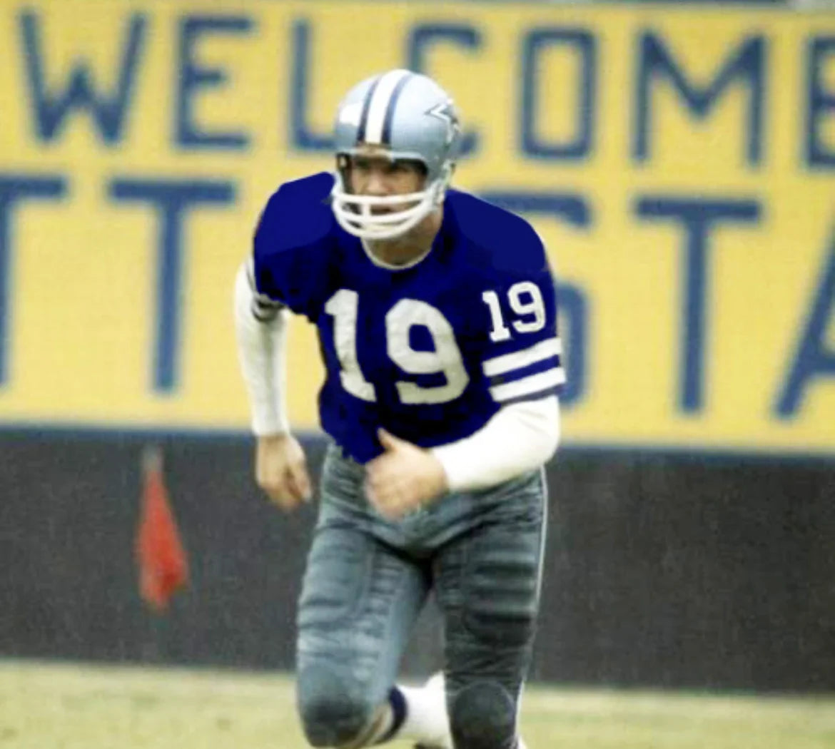 Lance Allworth Dallas Cowboys Official NFL Jersey Blue Mitchell & Ness product image 3, provided for visual reference and