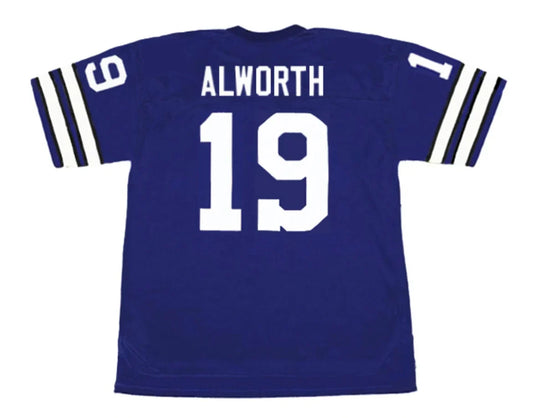 Lance Allworth Dallas Cowboys Official NFL Jersey Blue Mitchell & Ness product image 1, provided for visual reference and