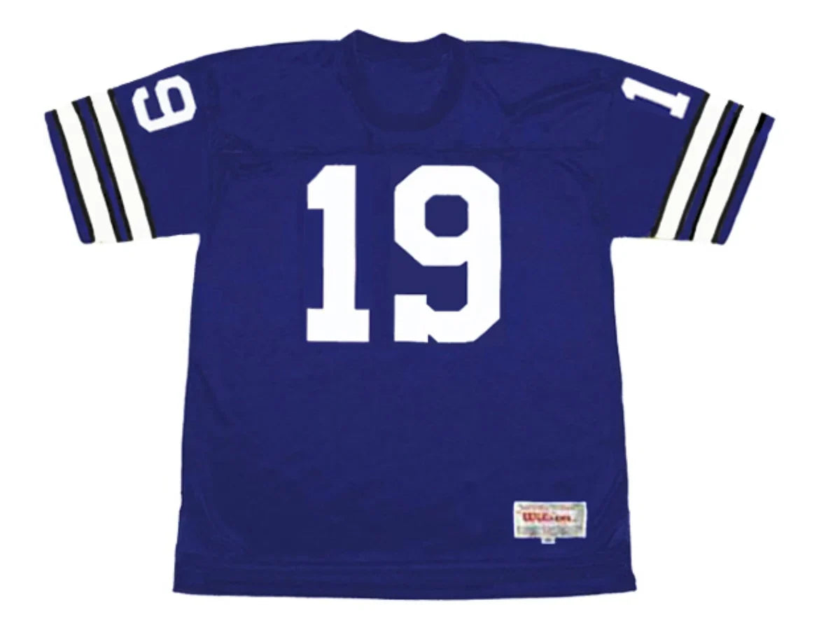 Lance Allworth Dallas Cowboys Official NFL Jersey Blue Mitchell & Ness product image 2, provided for visual reference and