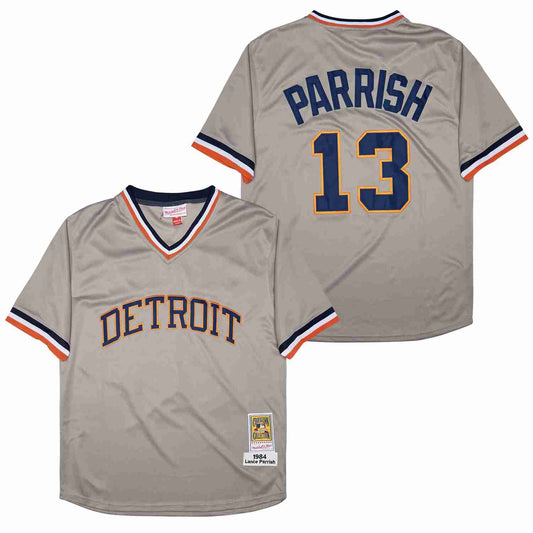 Lance Parrish Detroit Tigers Jersey product image 1, provided for visual reference and product detail review