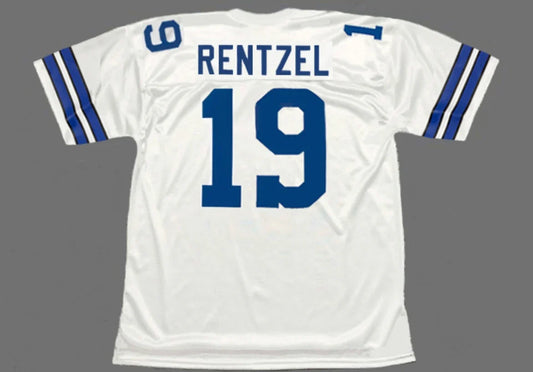 Lance Rentzel Dallas Cowboys Official NFL Jersey White Mitchell & Ness product image 1, provided for visual reference and