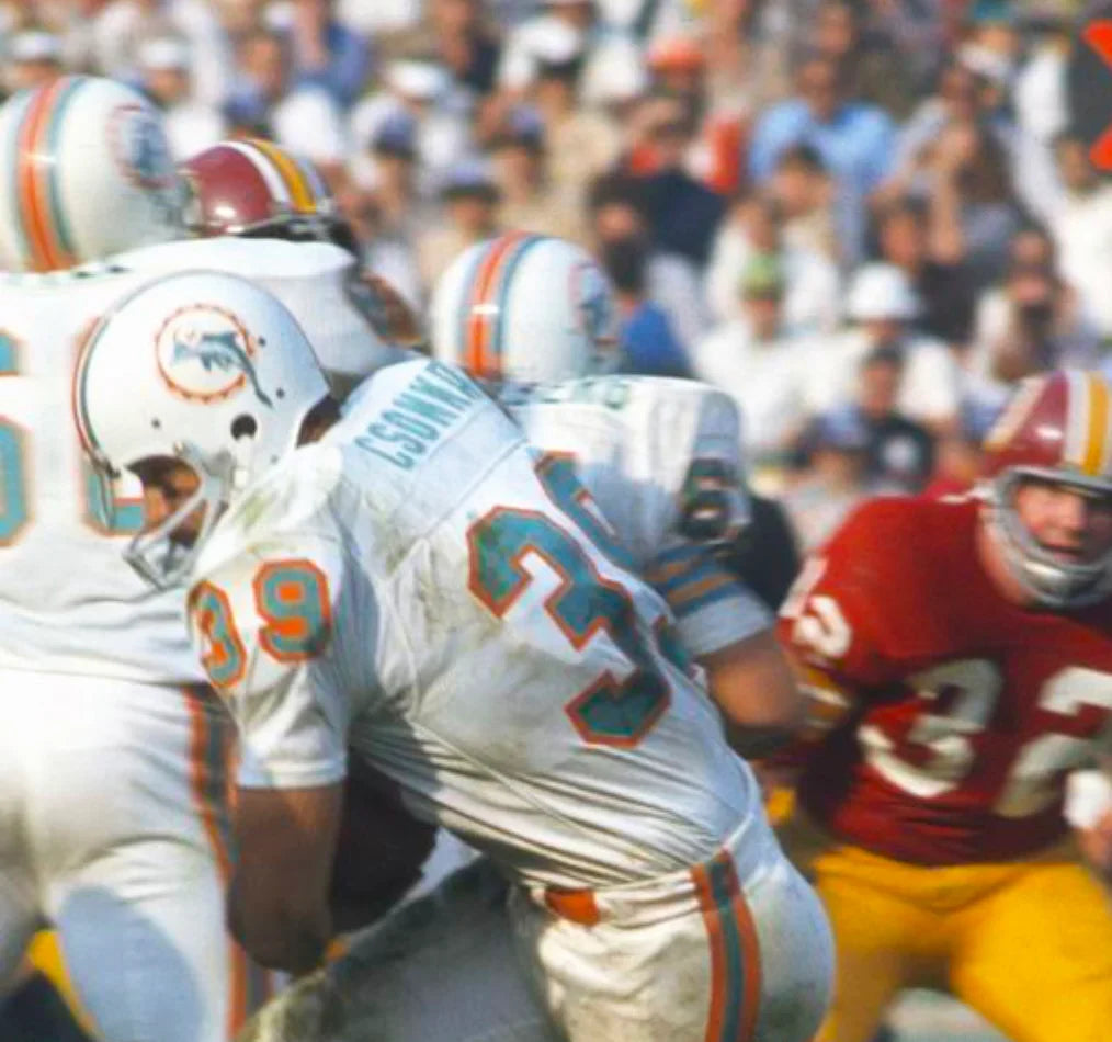 Larry Csonka Miami Dolphins NFL Mitchell & Ness Jersey product image 4, provided for visual reference and product detail