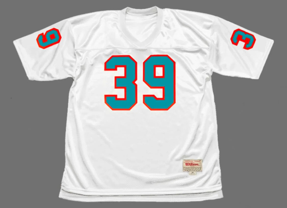 Larry Csonka Miami Dolphins NFL Mitchell & Ness Jersey product image 2, provided for visual reference and product detail