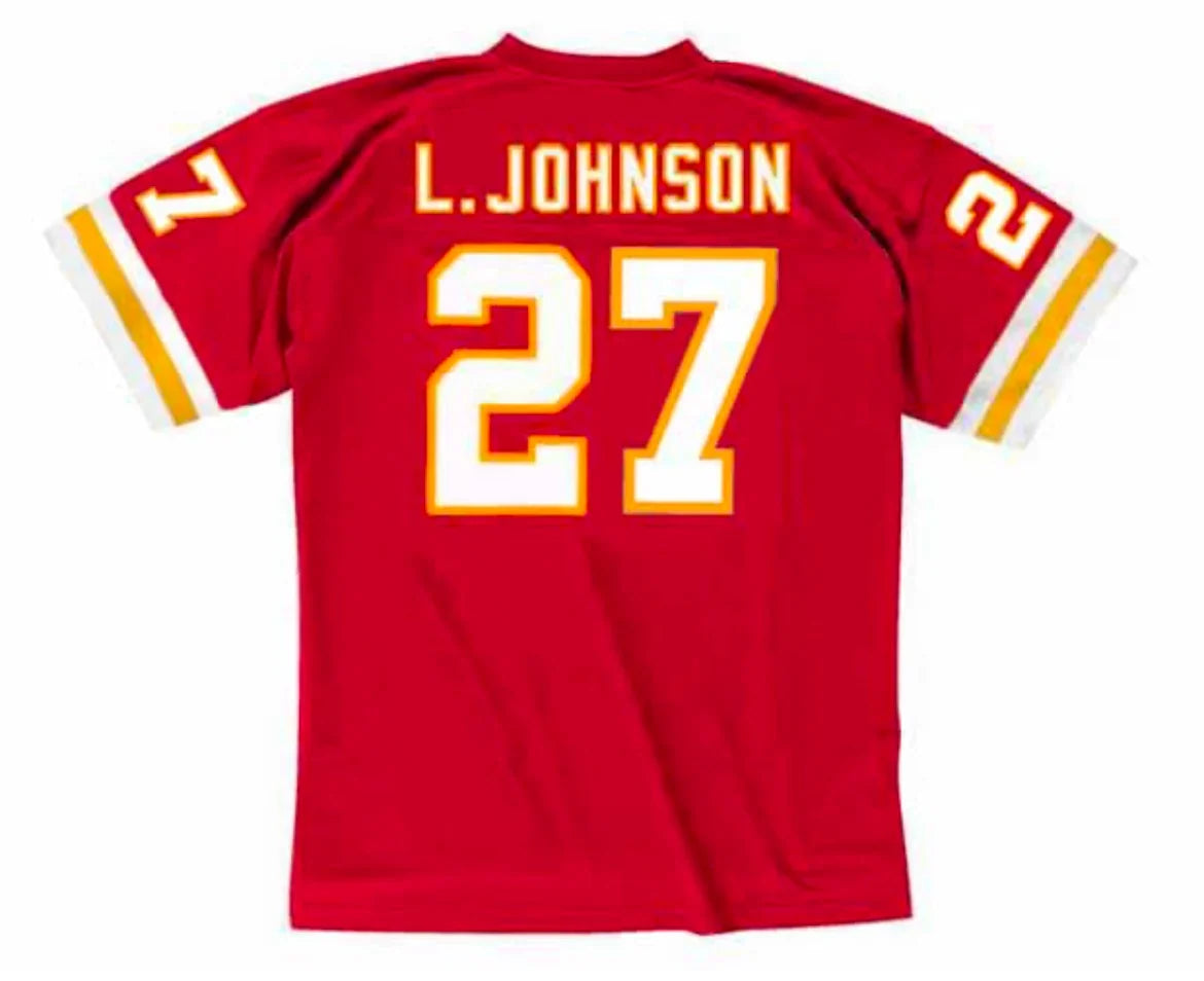 Larry Johnson Kansas City Chiefs NFL Mitchell & Ness Jersey product image 1, provided for visual reference and product