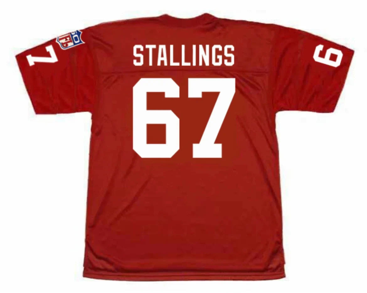 Larry Stallings 1969 St. Louis Cardinals NFL Mitchell & Ness Jersey product image 1, provided for visual reference and