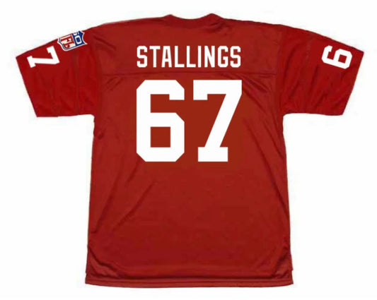 Larry Stallings 1969 St. Louis Cardinals NFL Mitchell & Ness Jersey product image 1, provided for visual reference and