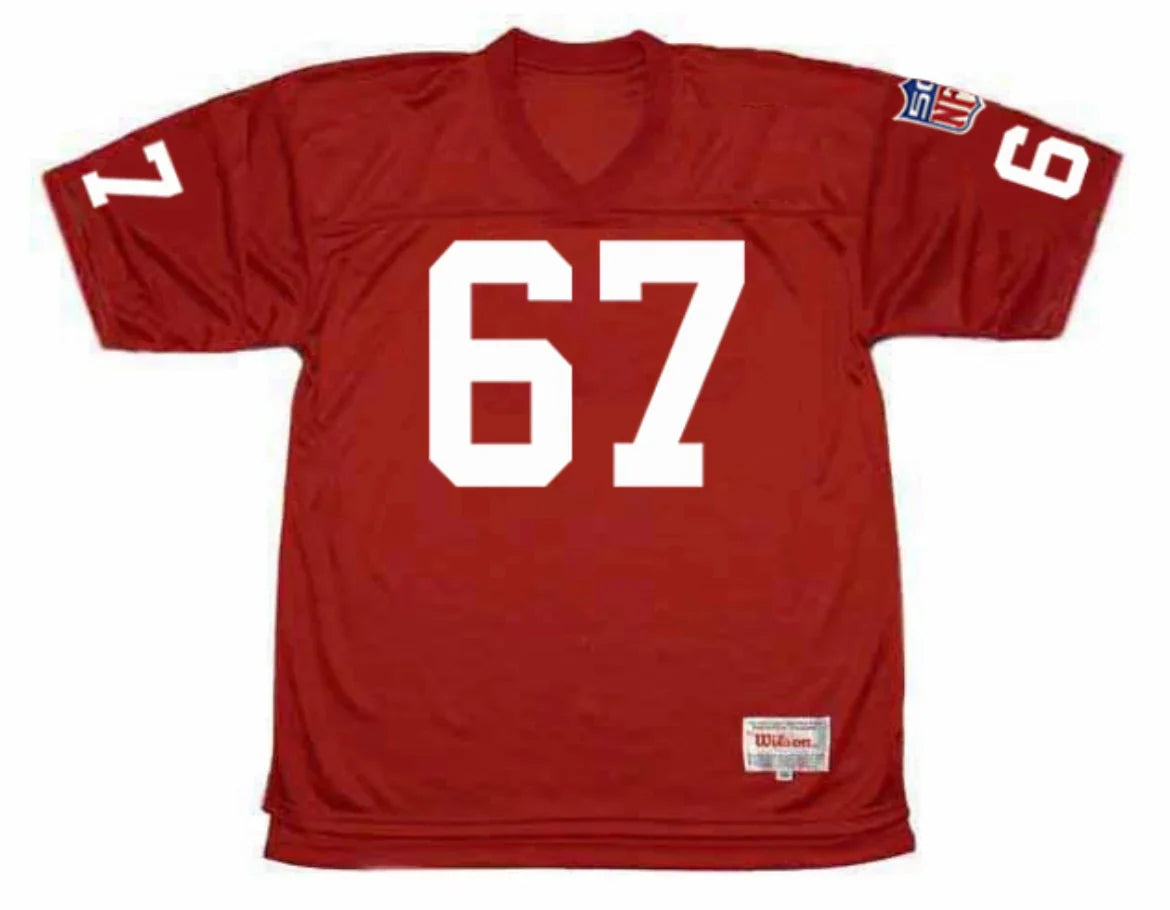 Larry Stallings 1969 St. Louis Cardinals NFL Mitchell & Ness Jersey product image 2, provided for visual reference and