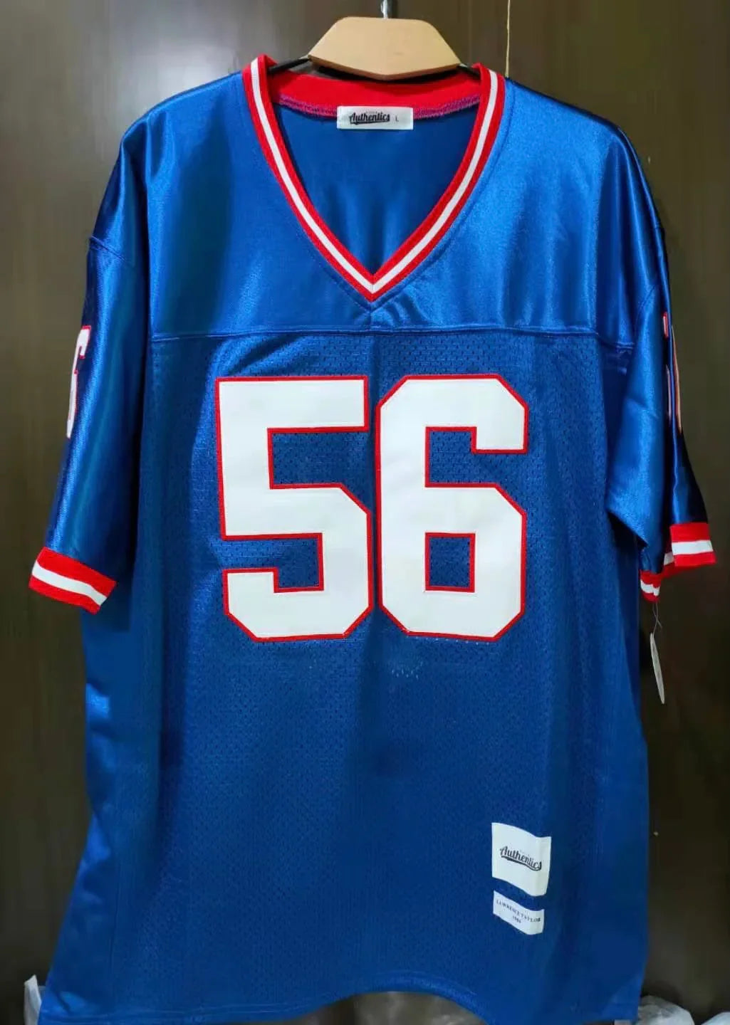 Lawrence Taylor New York Giants Jersey Classic Authentics product image 2, provided for visual reference and product detail
