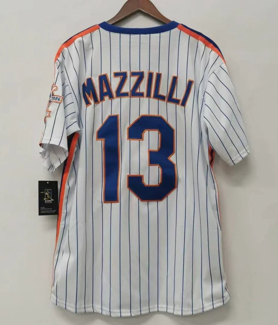 1986 Lee Mazzilli New York Mets MLB Jersey Mitchell & Ness product image 1, provided for visual reference and product detail