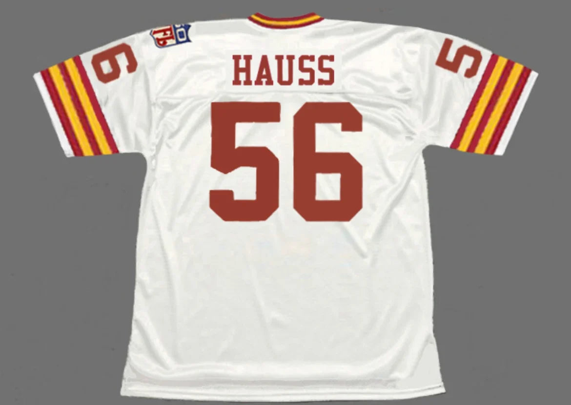 Len Hauss 1969 Washington Redskins Commanders Official NFL Mitchell & Ness Jersey White product image 1, provided for visual