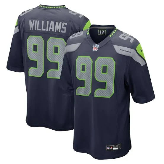 Leonard Williams Seattle Seahawks Official NFL Jersey Nike product image 1, provided for visual reference and product detail