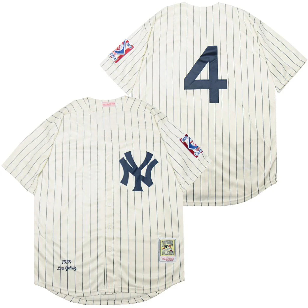 Lou Gehrig New York Yankees Jersey Mitchell & Ness product image 1, provided for visual reference and product detail review