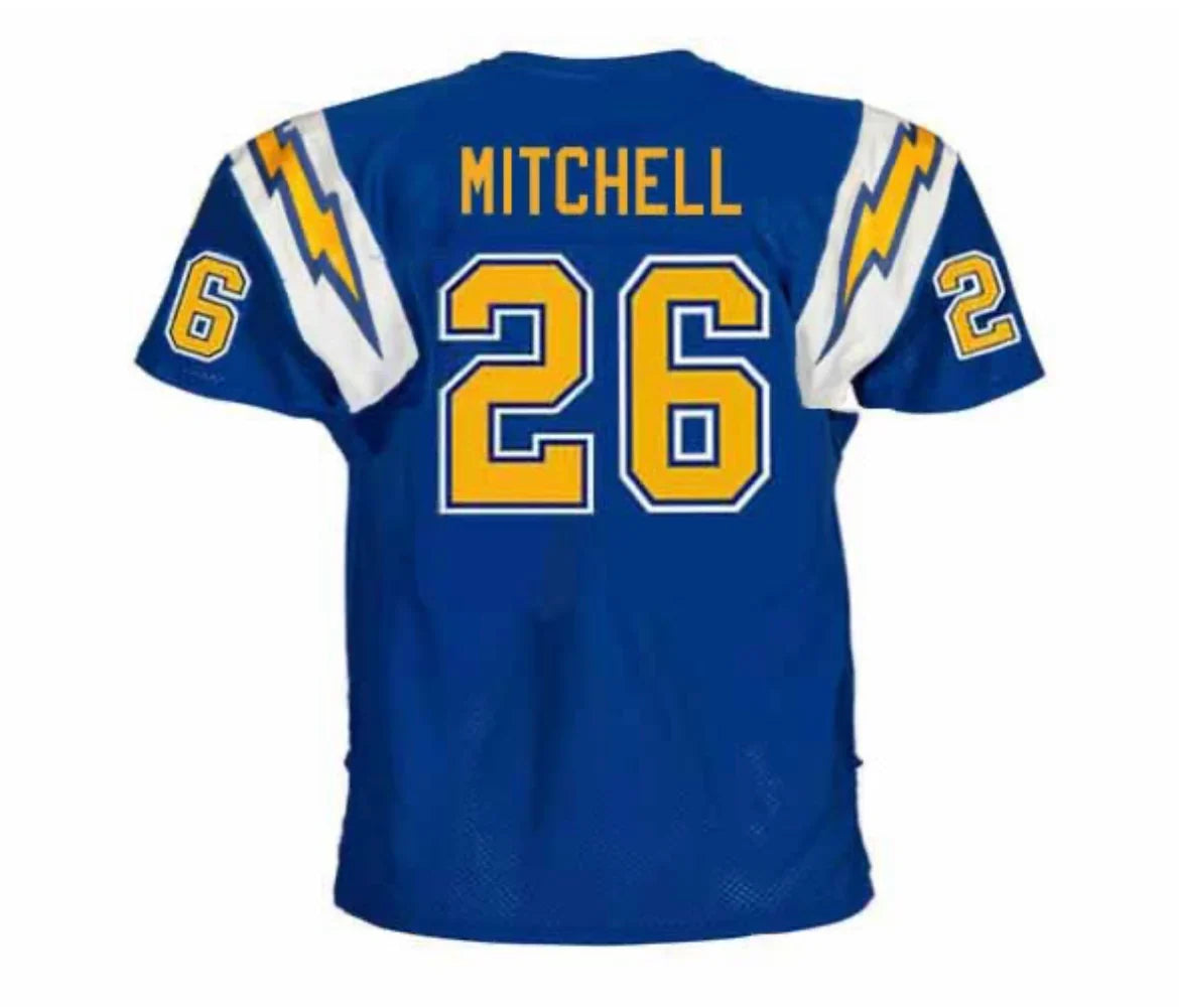 Lydell Mitchell San Diego Chargers NFL Mitchell & Ness Jersey product image 1, provided for visual reference and product