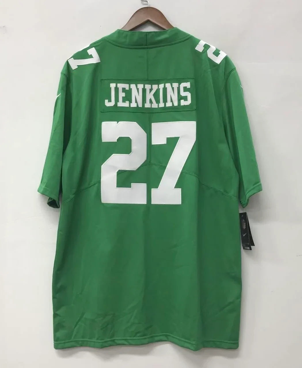 Malcolm Jenkins Philadelphia Eagles Nike NFL Jersey Kelly Green product image 2, provided for visual reference and product