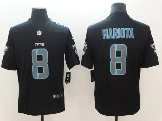 Marcus Mariota Tennessee Titans Official NFL Nike jersey product image 1, provided for visual reference and product detail