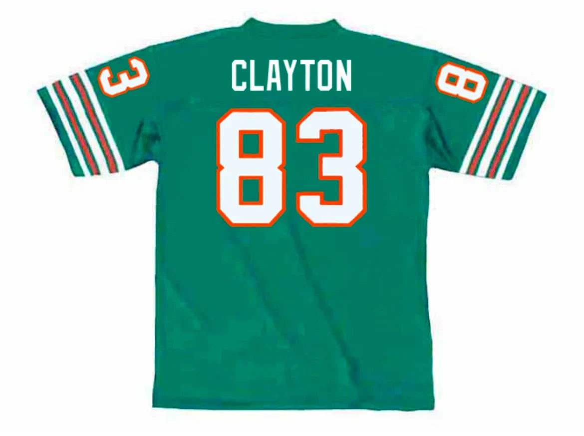 Mark Clayton Miami Dolphins NFL Mitchell & Ness Jersey product image 1, provided for visual reference and product detail