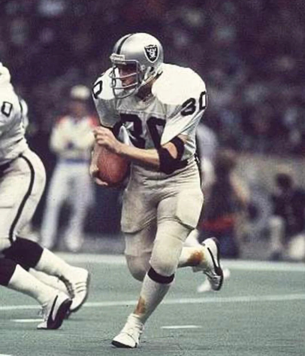 Mark Van Eeghen Oakland Raiders Mitchell & Ness Jersey white product image 3, provided for visual reference and product