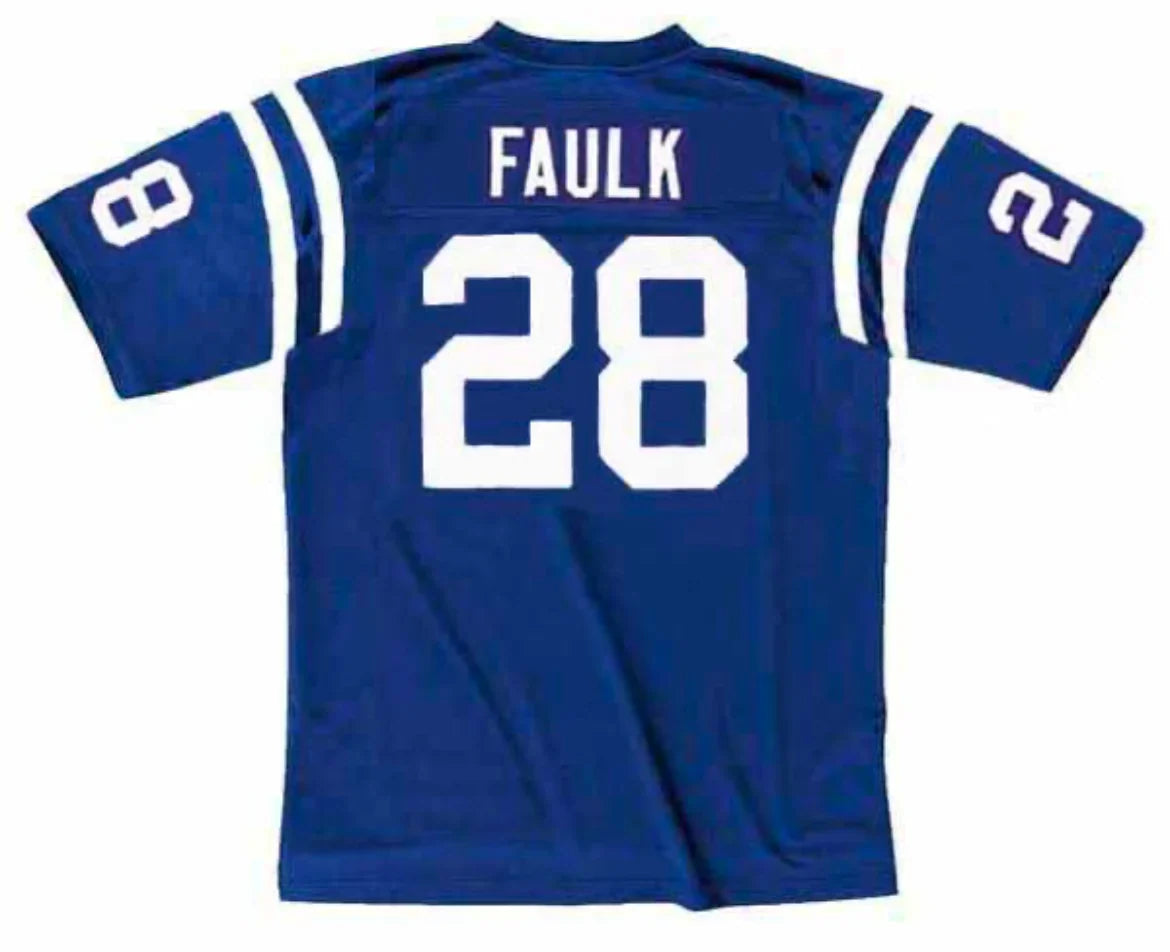 Marshall Faulk 1994 Indianapolis Colts NFL Mitchell & Ness Jersey product image 1, provided for visual reference and product