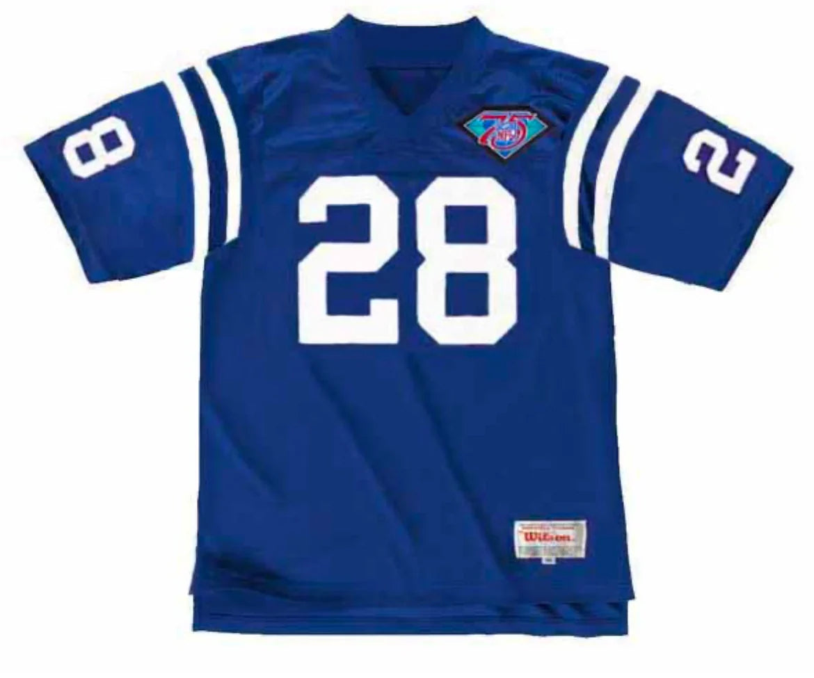Marshall Faulk 1994 Indianapolis Colts NFL Mitchell & Ness Jersey product image 2, provided for visual reference and product