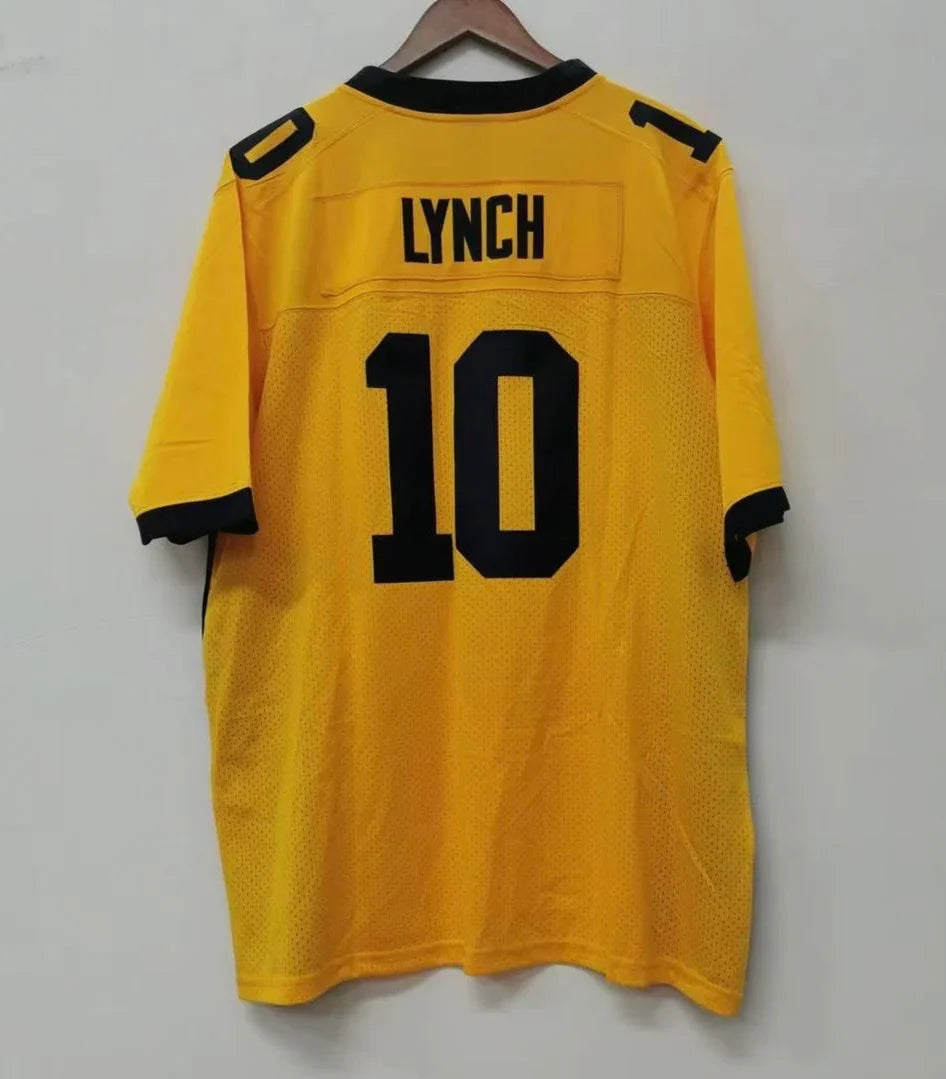 Marshawn Lynch Cal Jersey yellow Nike product image 1, provided for visual reference and product detail review