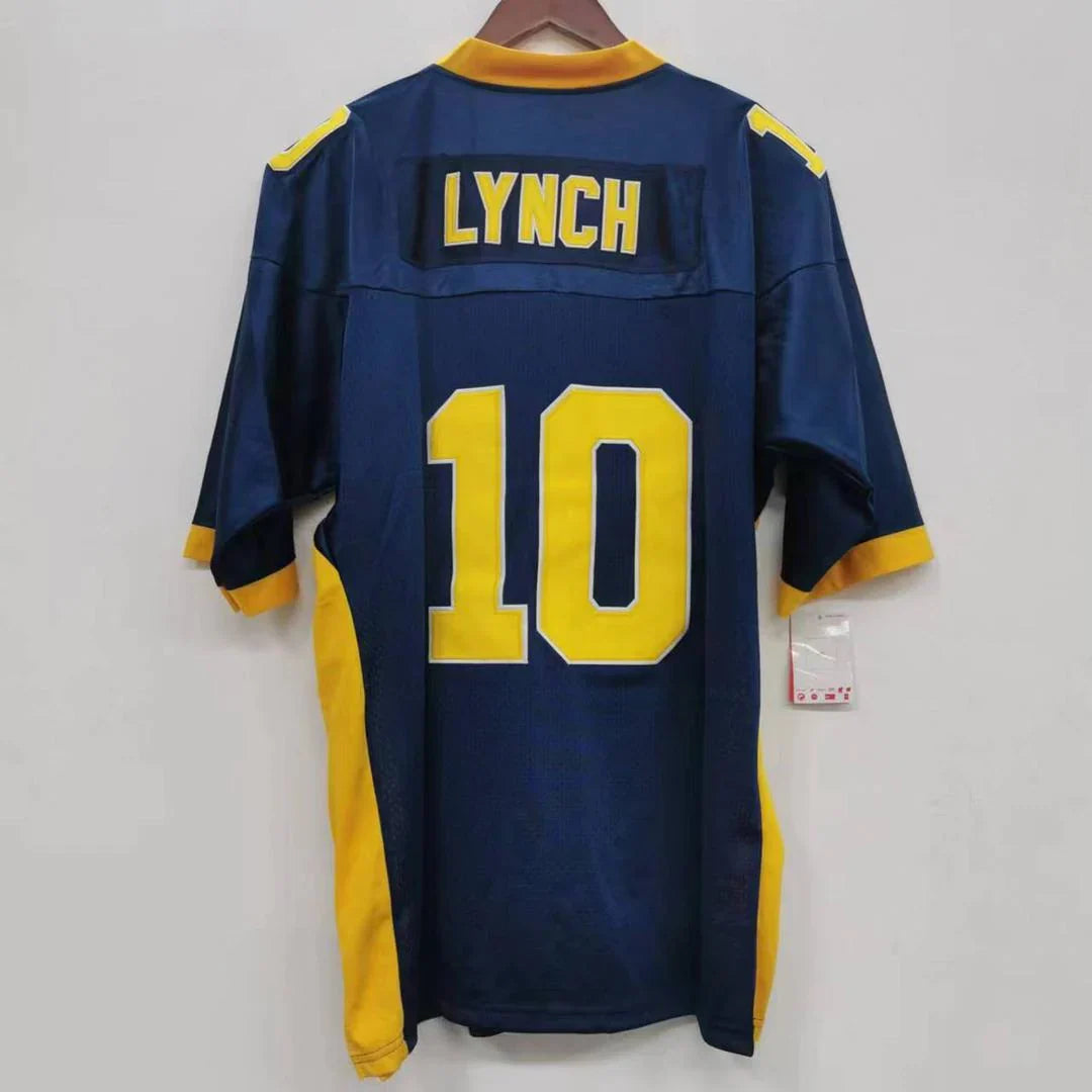 Marshawn Lynch Cal Jersey blue NIKE product image 2, provided for visual reference and product detail review