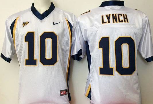 Marshawn Lynch Cal Jersey white product image 1, provided for visual reference and product detail review