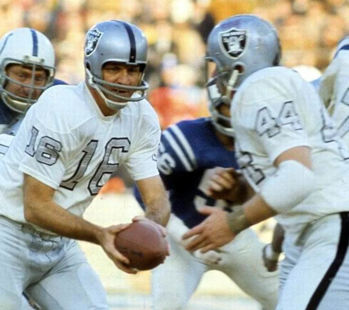 Marv Hubbard 1970 Oakland Raiders Mitchell & Ness Jersey product image 3, provided for visual reference and product detail