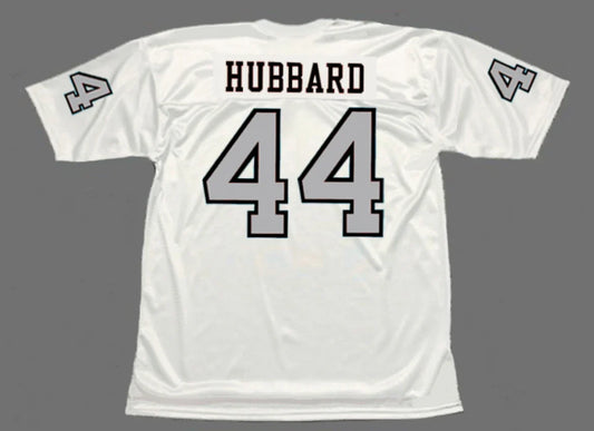 Marv Hubbard 1970 Oakland Raiders Mitchell & Ness Jersey product image 1, provided for visual reference and product detail