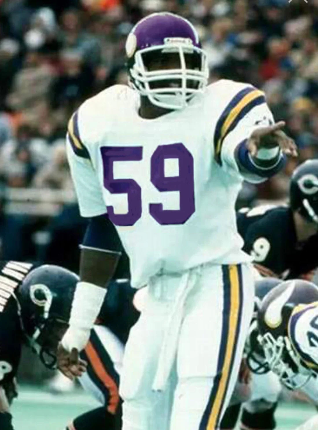 Matt Blair 1979 Minnesota Vikings NFL Mitchell & Ness Jersey product image 3, provided for visual reference and product