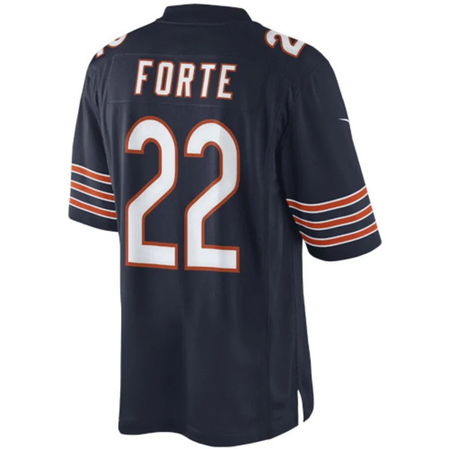 Matt Forte Chicago Bears Official NFL Jersey Nike product image 2, provided for visual reference and product detail review