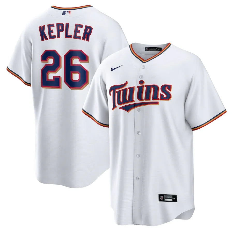 Max Kepler Minnesota Twins Official MLB Nike Jersey product image 1, provided for visual reference and product detail review