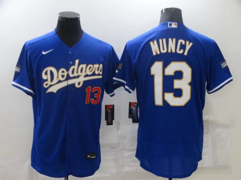 Max Muncy Los Angeles Dodgers Jersey product image 1, provided for visual reference and product detail review