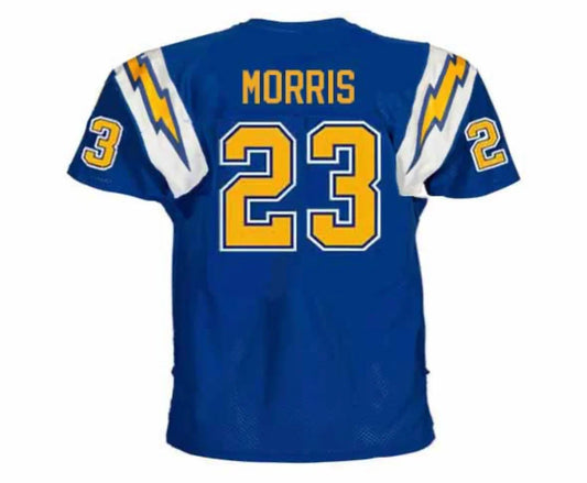 Mercury Morris San Diego Chargers NFL Mitchell & Ness Jersey product image 1, provided for visual reference and product