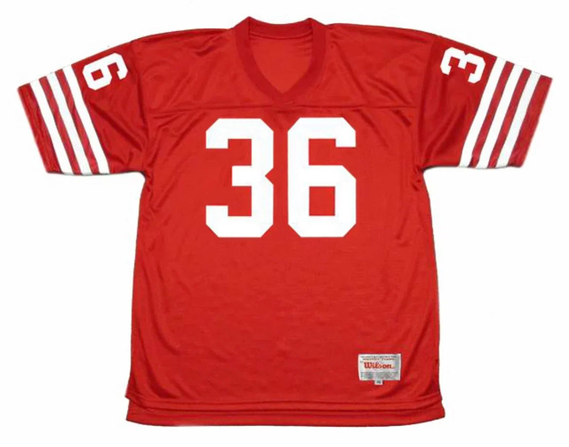 Merton Hanks San Francisco 49ers Jersey Mitchell & Ness product image 2, provided for visual reference and product detail