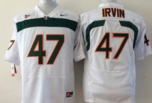 Michael Irvin Miami Hurricanes Jersey Nike product image 1, provided for visual reference and product detail review