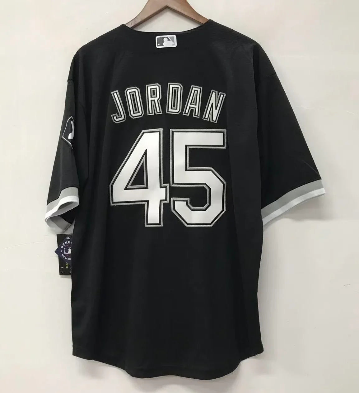 Michael Jordan Chicago White Sox Jersey Mitchell & Ness black product image 2, provided for visual reference and product