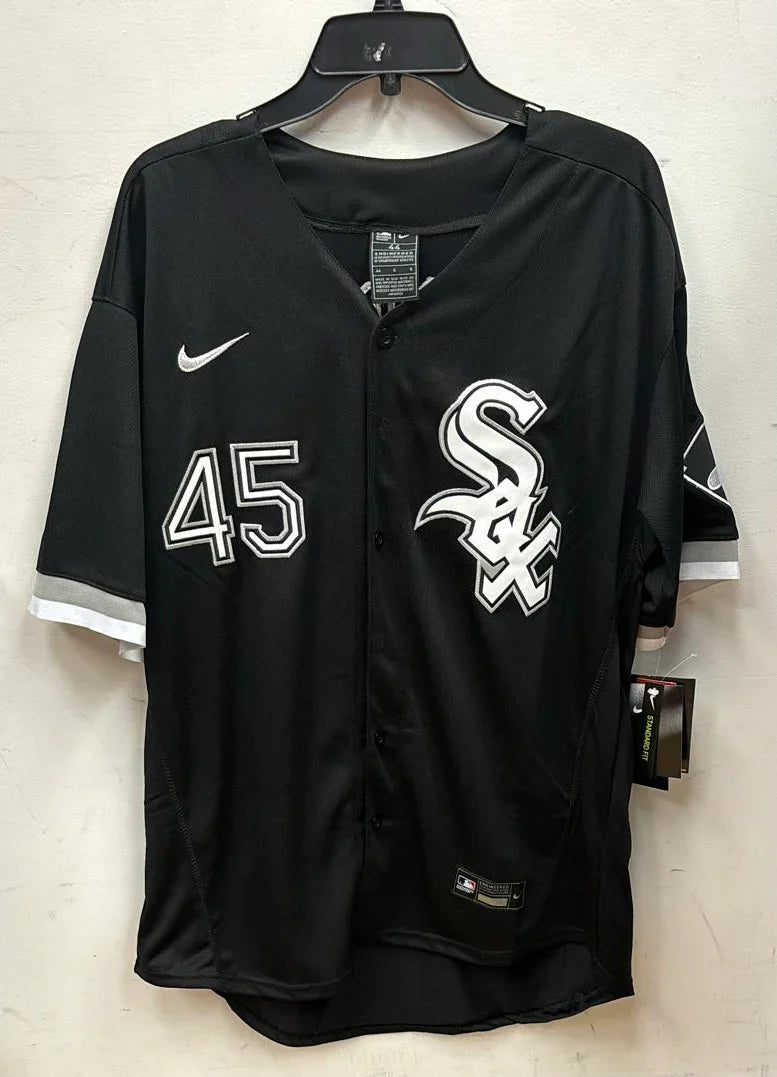Michael Jordan Chicago White Sox Jersey black product image 3, provided for visual reference and product detail review
