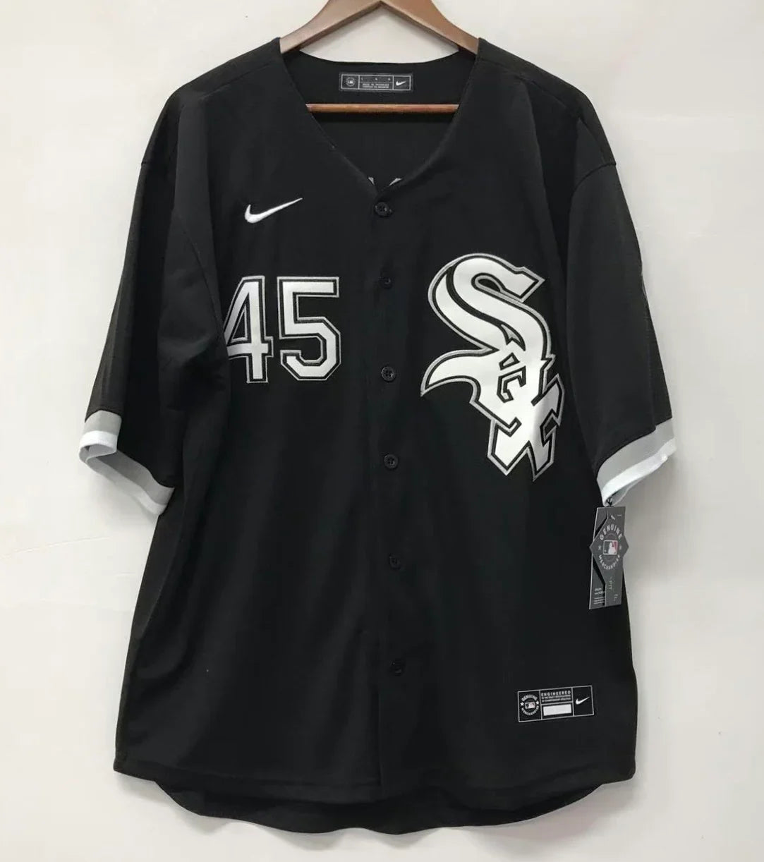 Michael Jordan Chicago White Sox Jersey Mitchell & Ness black product image 3, provided for visual reference and product