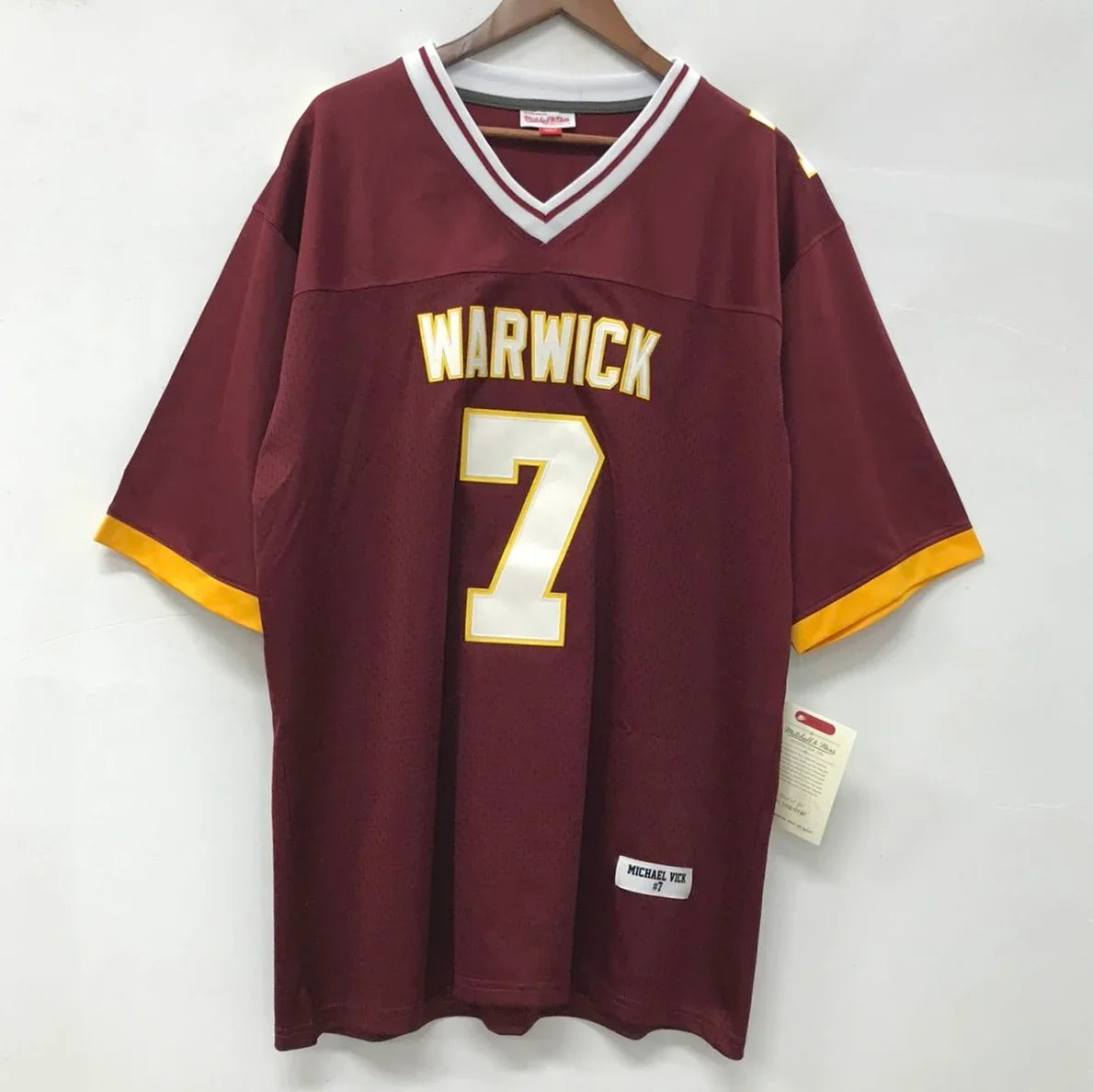 Michael Vick High School Jersey Warwick HS Newport News Virginia product image 2, provided for visual reference and product