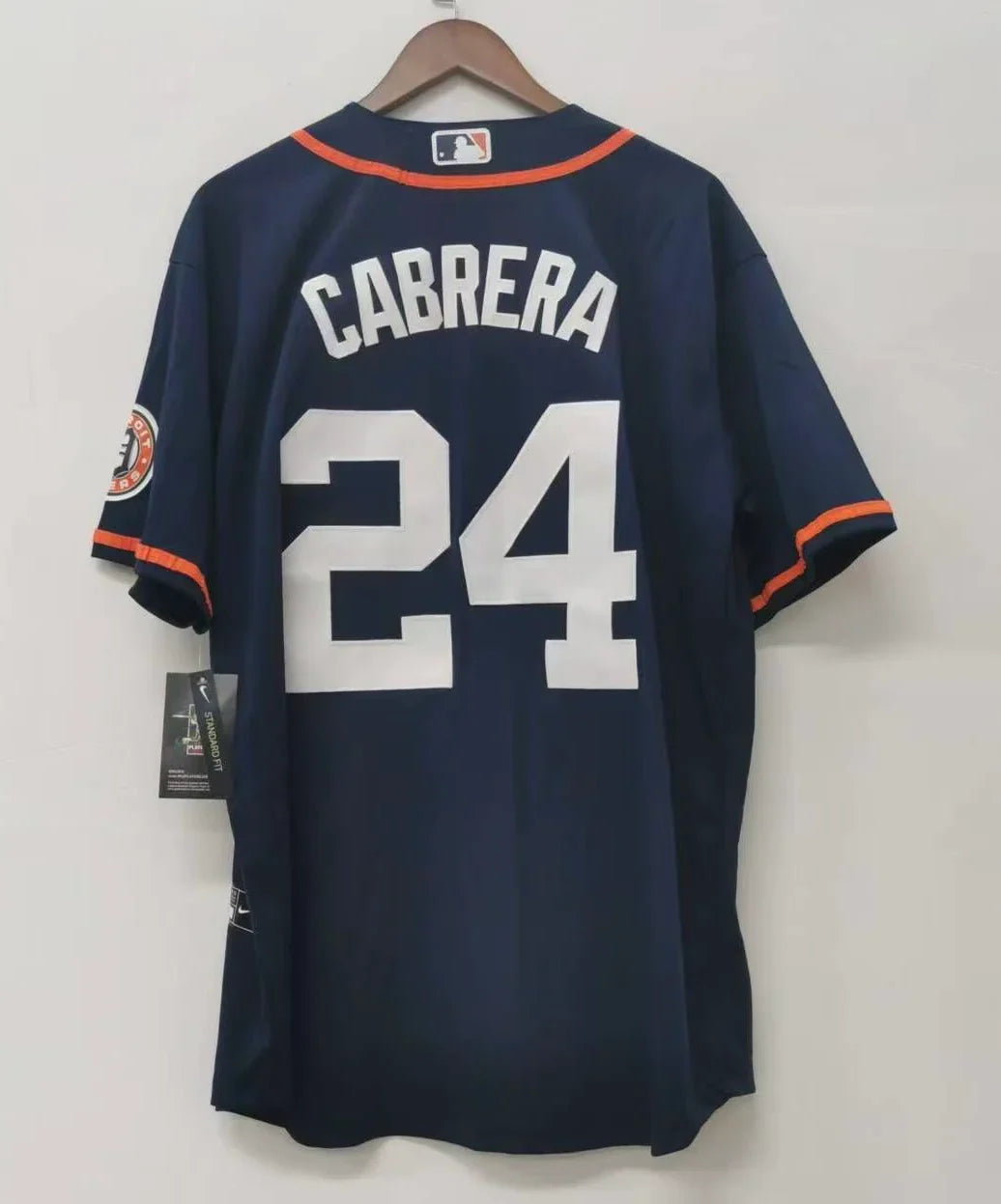 Miguel Cabrera Detroit Tigers Jersey Nike blue product image 2, provided for visual reference and product detail review