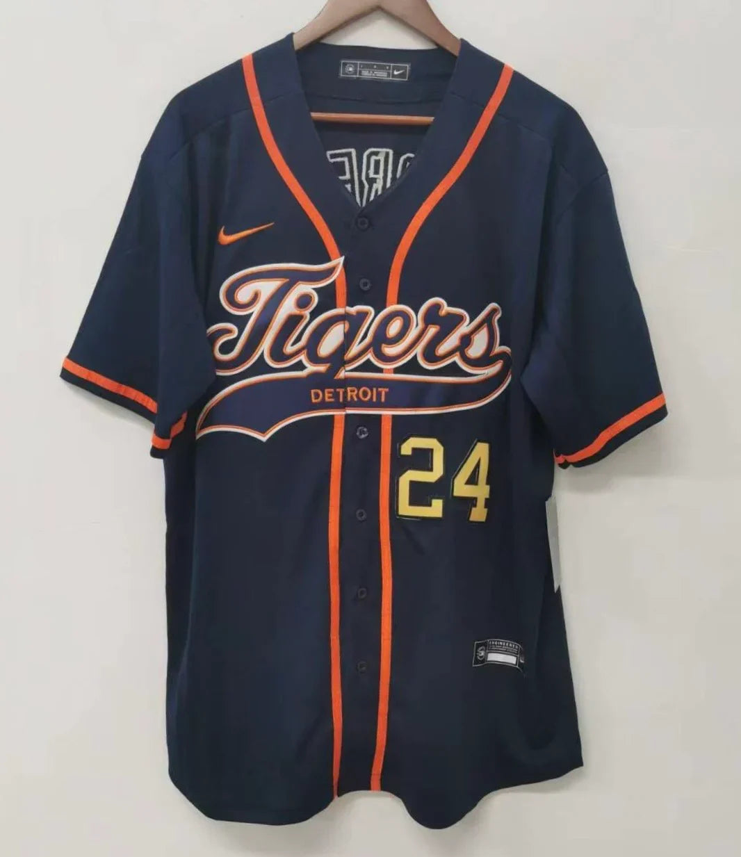 Miguel Cabrera Detroit Tigers Jersey Nike blue product image 3, provided for visual reference and product detail review