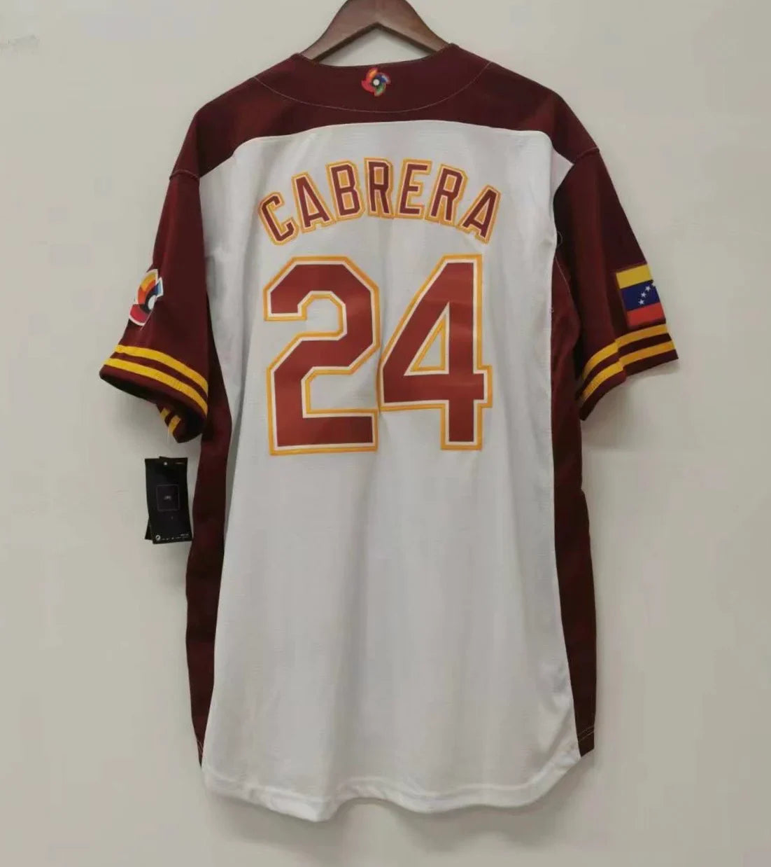 Miguel Cabrera Venezuela Jersey Nike product image 2, provided for visual reference and product detail review