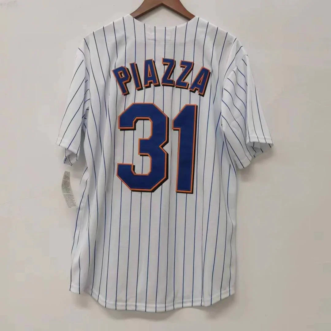 Mike Piazza New York Mets Jersey Mitchell & Ness product image 1, provided for visual reference and product detail review