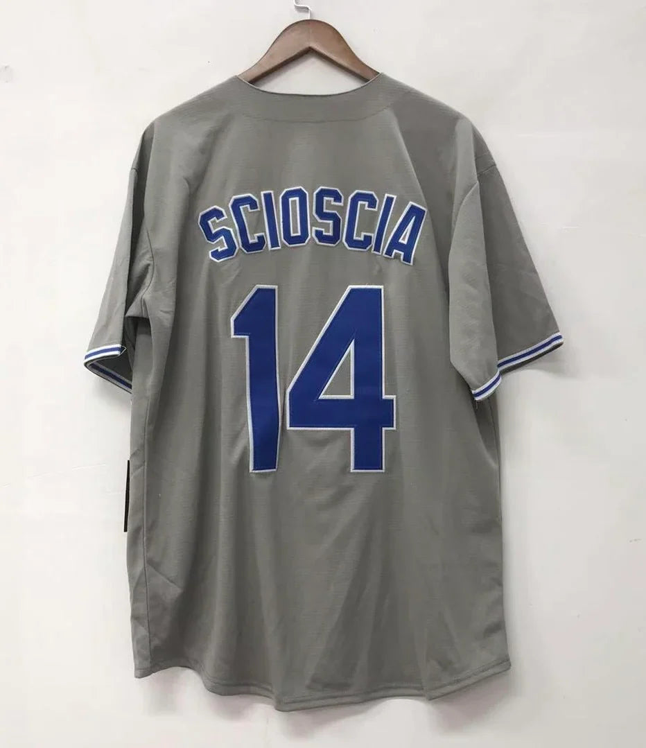 Mike Scioscia Los Angeles Dodgers Official MLB jersey Majestic product image 1, provided for visual reference and product