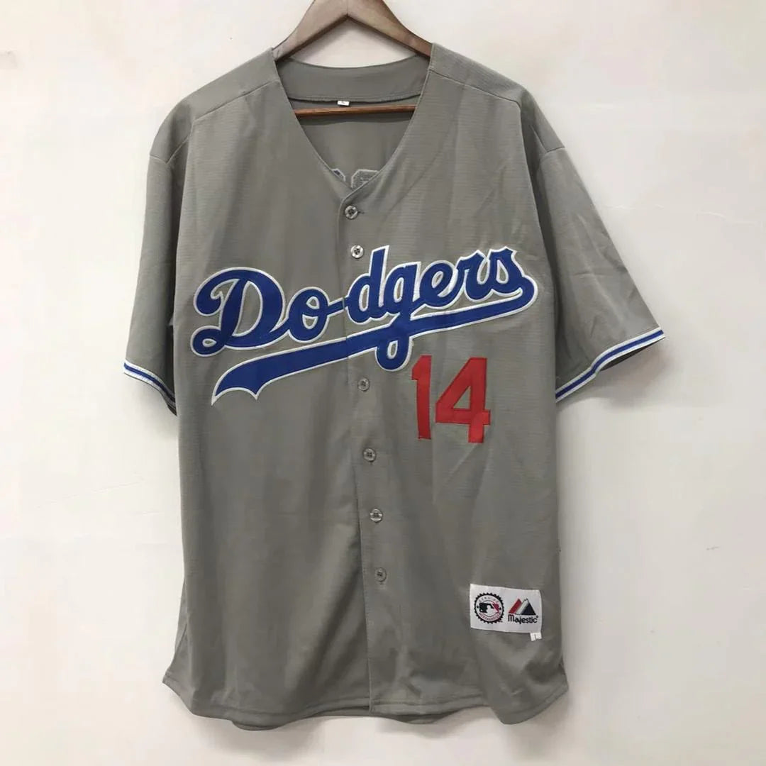 Mike Scioscia Los Angeles Dodgers Official MLB jersey Majestic product image 2, provided for visual reference and product
