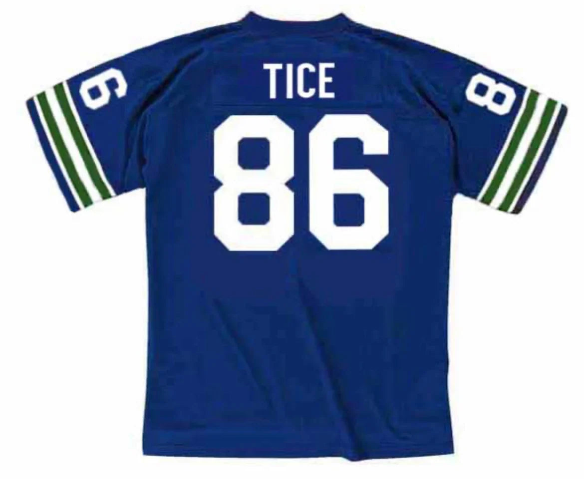 Mike Tice Seattle Seahawks Official NFL Jersey Mitchell & Ness product image 1, provided for visual reference and product