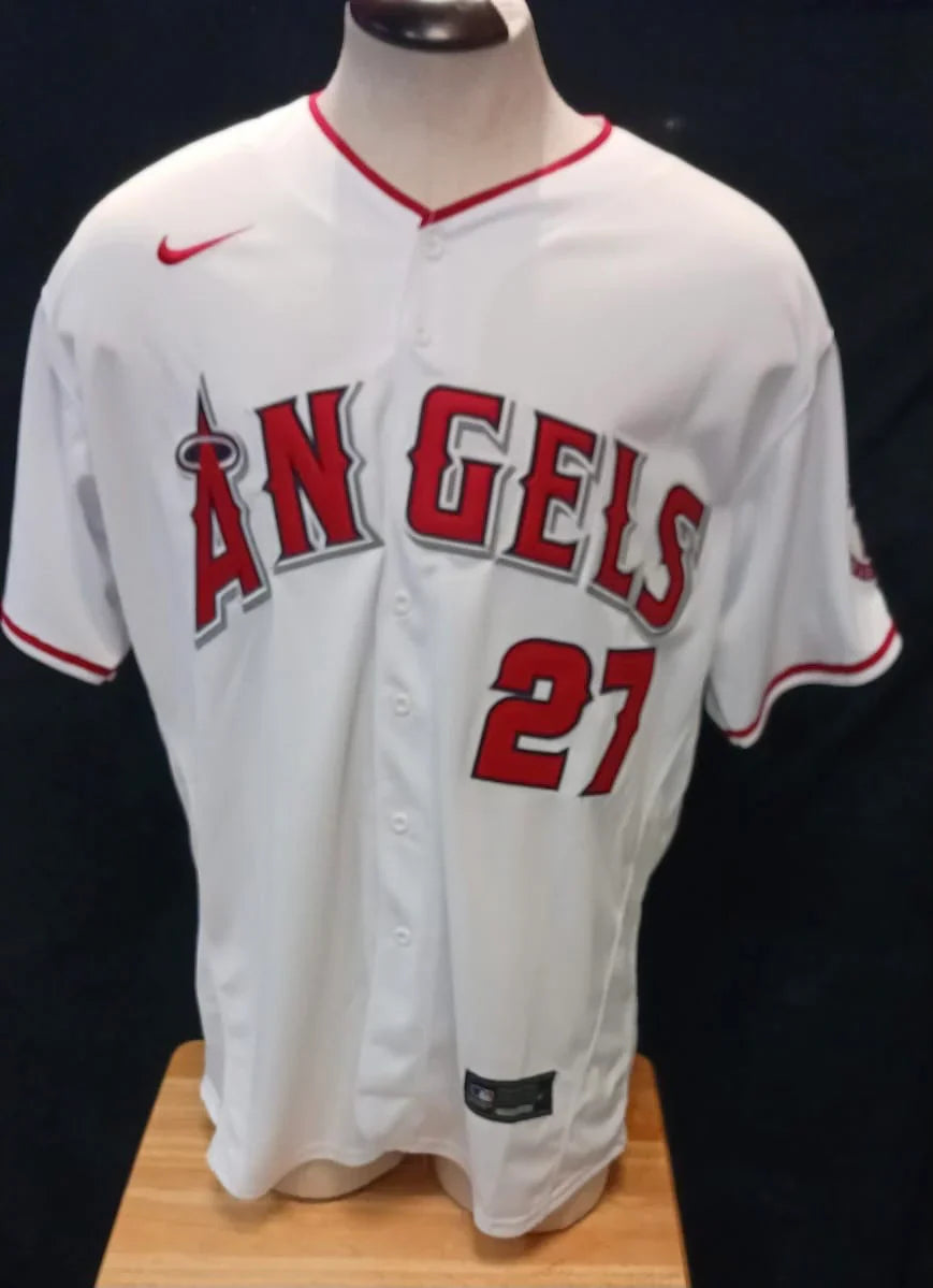 Mike Trout Anaheim Angels Jersey product image 2, provided for visual reference and product detail review