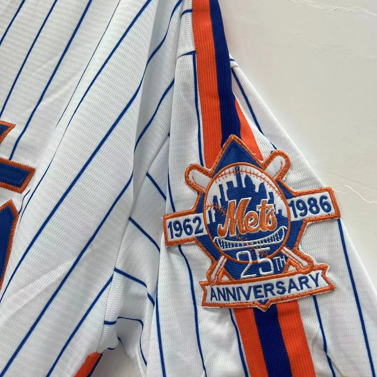 Mookie Wilson New York Mets Jersey Mitchell & Ness product image 4, provided for visual reference and product detail review