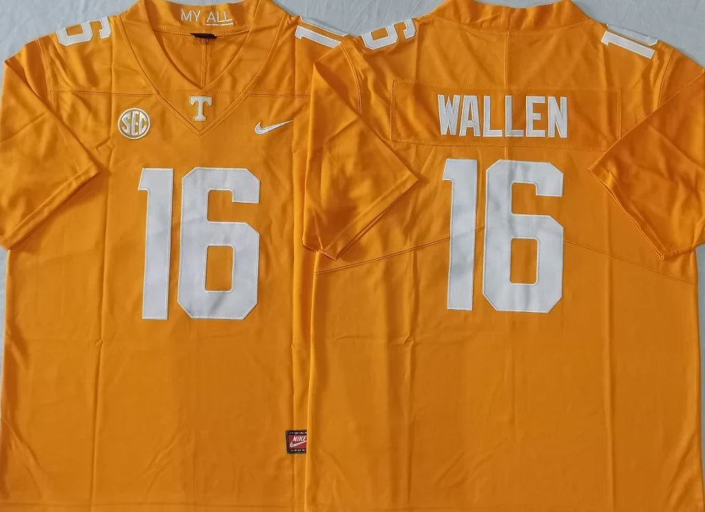 Morgan Wallen Tennessee Volunteers Jersey Nike Orange product image 1, provided for visual reference and product detail