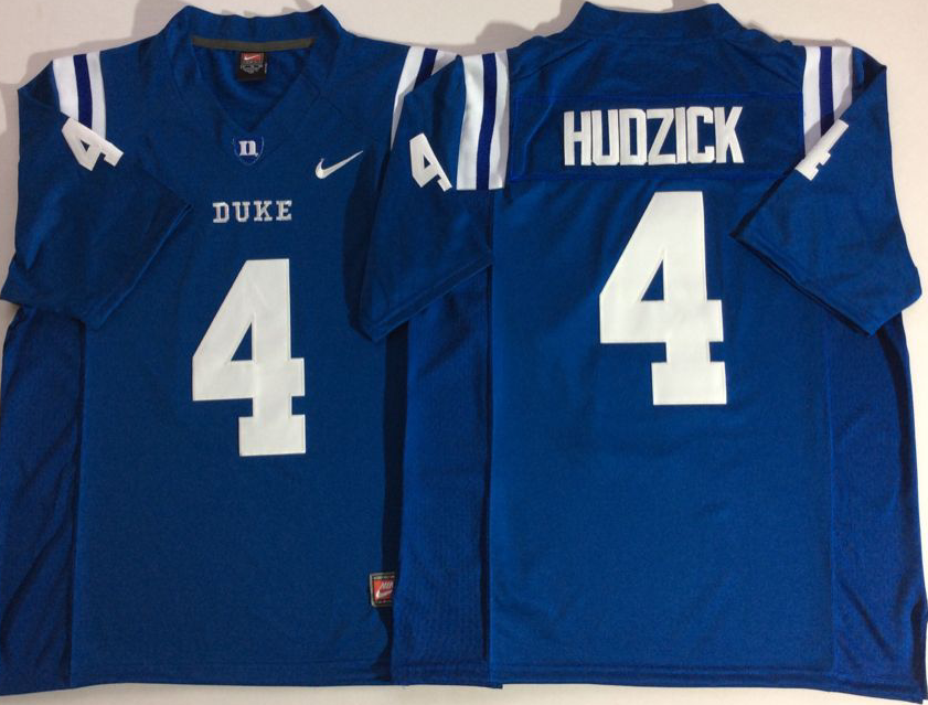 Myles Hudzick Duke Blue Devils Jersey Nike product image 1, provided for visual reference and product detail review